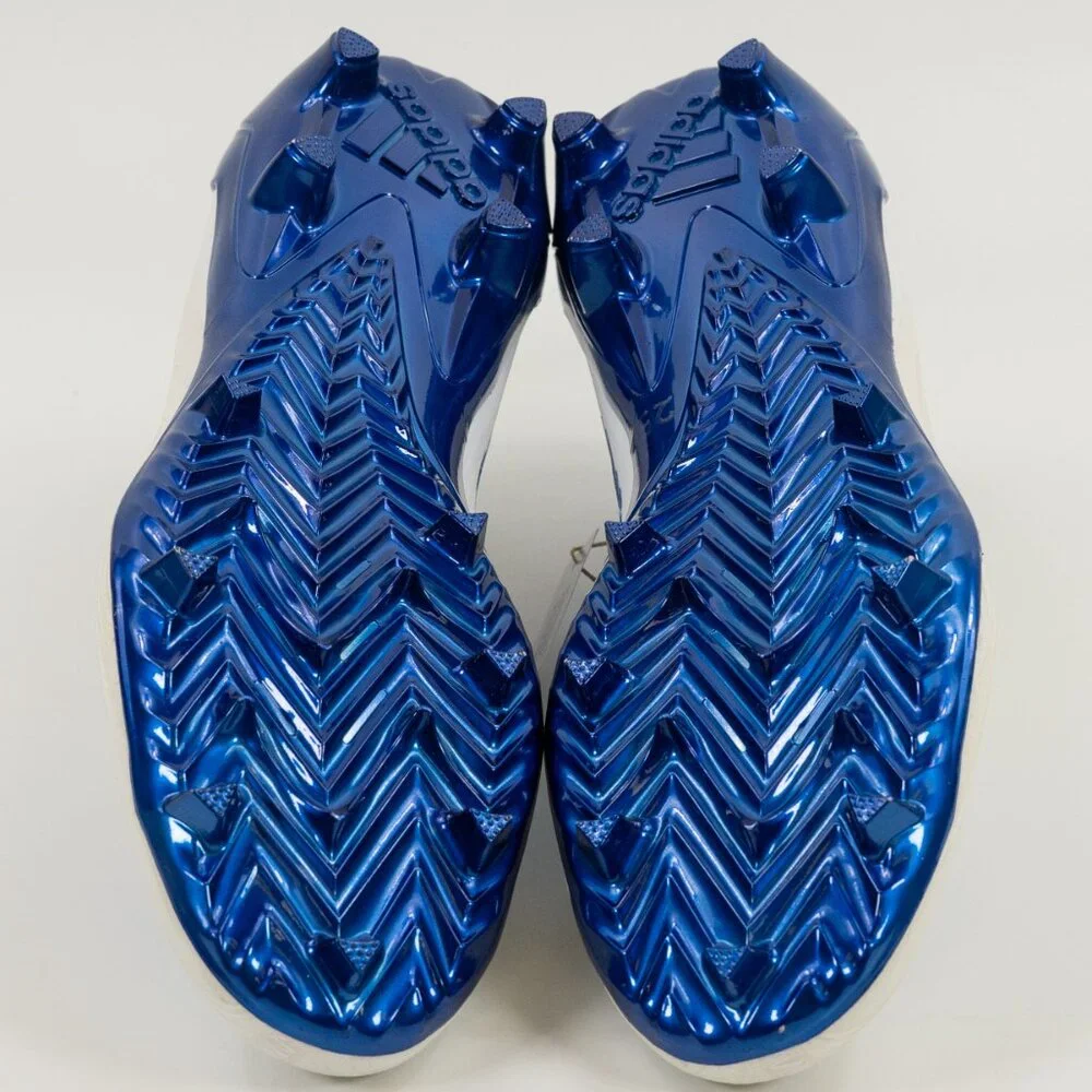 Adidas Adizero Primeknit 'White Royal Blue' GV9621 Football Cleats Multi Size